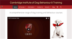 Desktop Screenshot of cidbt.org.uk